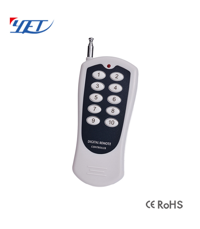 Long Working Distance RF Remote Control with 12button S Yet112D-12
