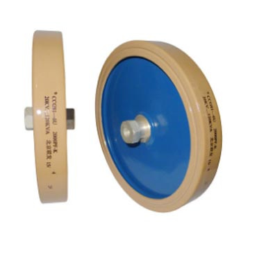 High Power Disc Ceramic Vacuum Capacitor (CCG81-7, 2500PF, 10KV, 125kVA)