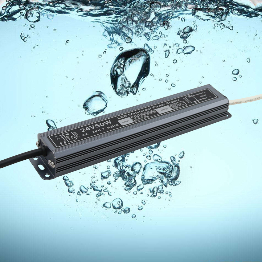 24V 2A Waterproof LED Power Supply with Ce RoHS Htl-Series