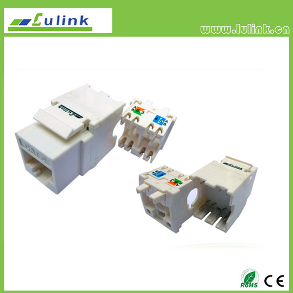 UTP CAT6 180 Degree Tooless Rj Model RJ45 Keystone Jack