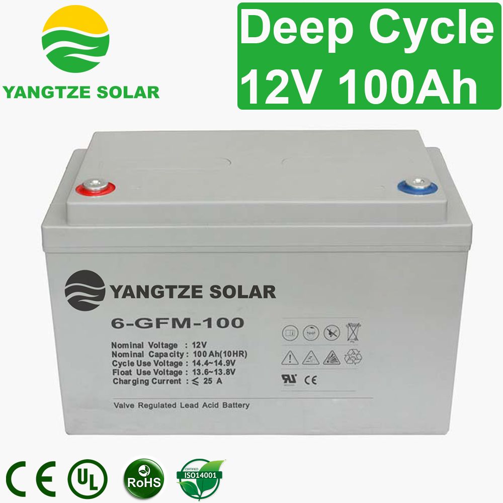 12V Deep Cycle Lead VRLA Battery Dubai Price