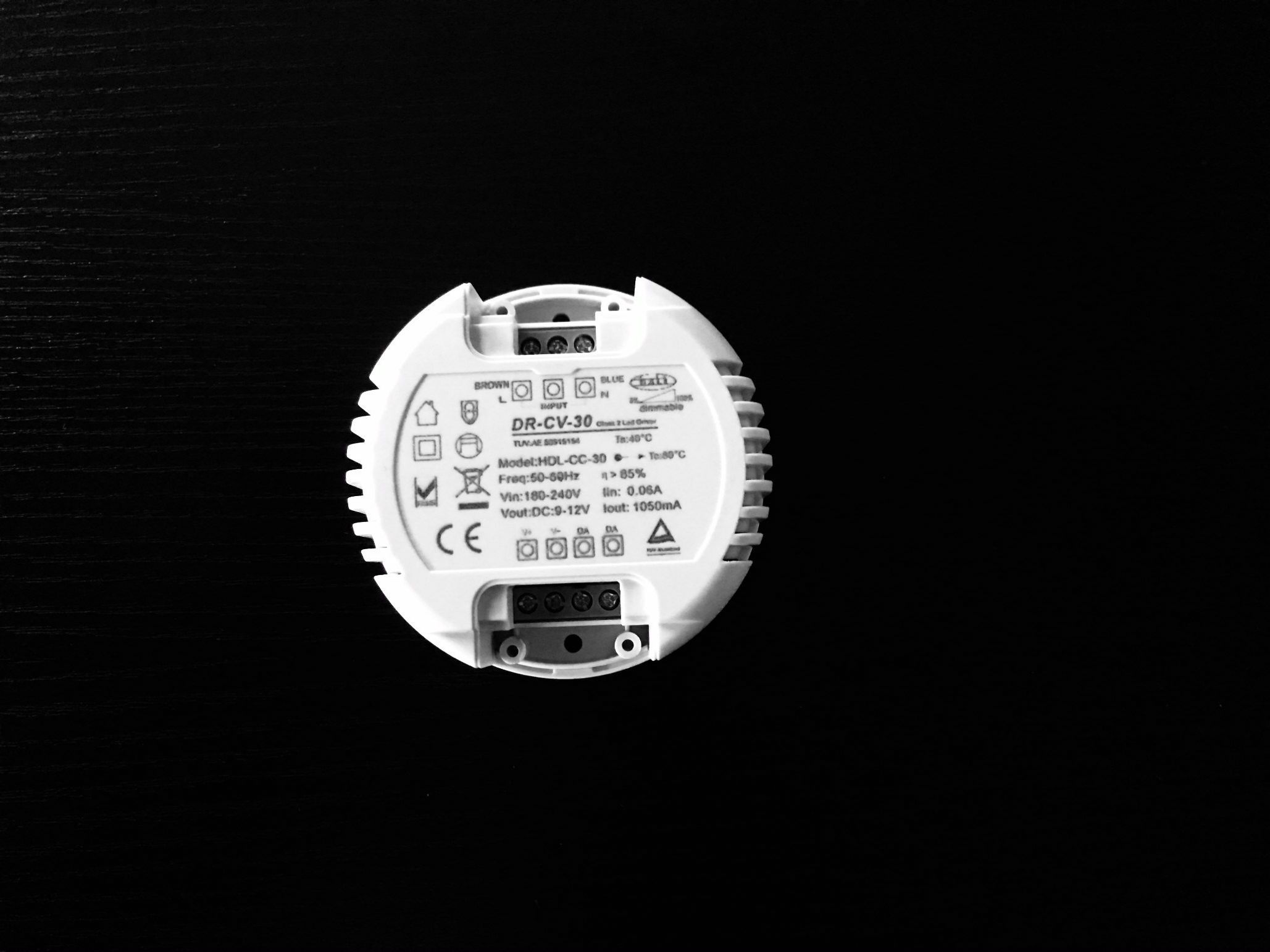 20W Round Dali Dimmable LED Driver with High Quality