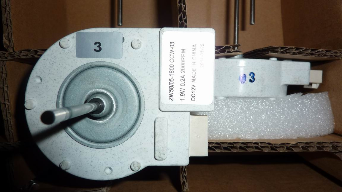 18V Permanent Magnet DC Brushless Motor for Exhaust Fan