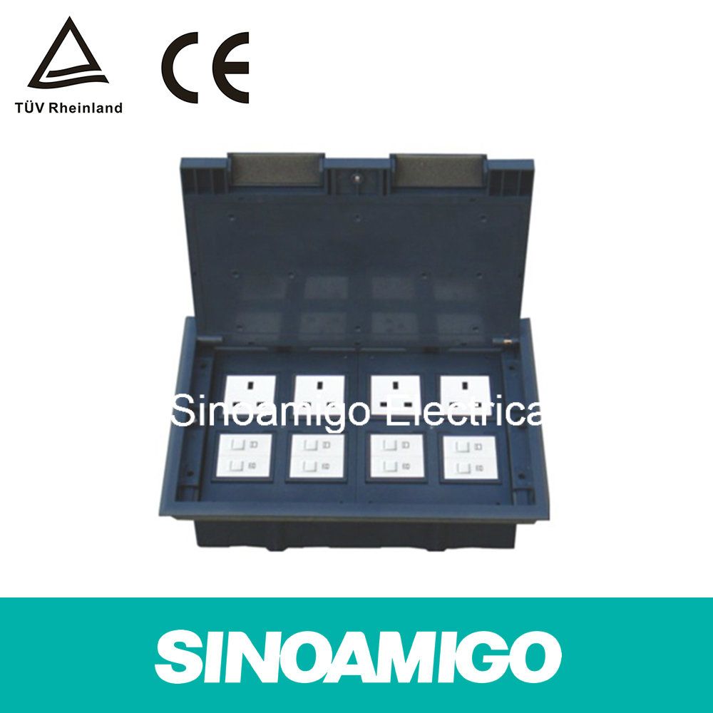 Raised Access Floor Socket Box Drop Box Ground Supply Socket