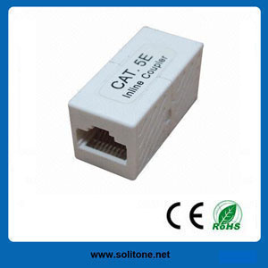 UTP 180 Degree Cat5e Coupler Keystone Jack