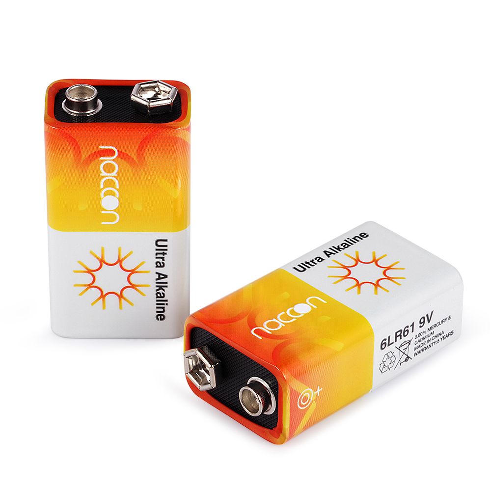 9V Aluminum Film Jacket Alkaline Battery