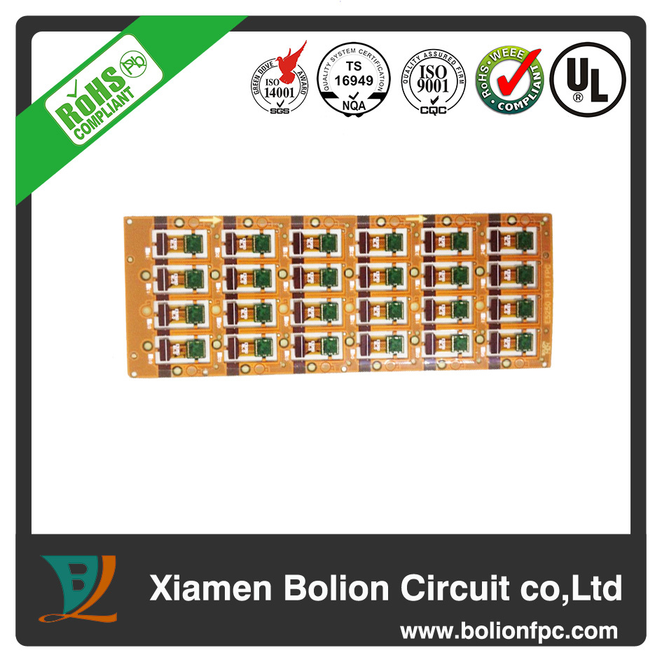Double Side Green Soldermask Flexible PCB