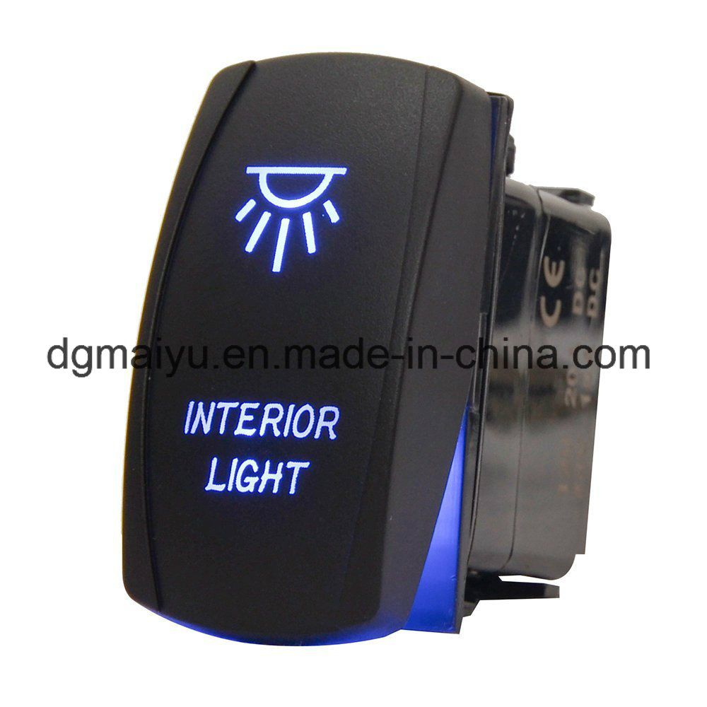 Laser LED Light Bar Rocker Switch on-off 20A 12V 5pin