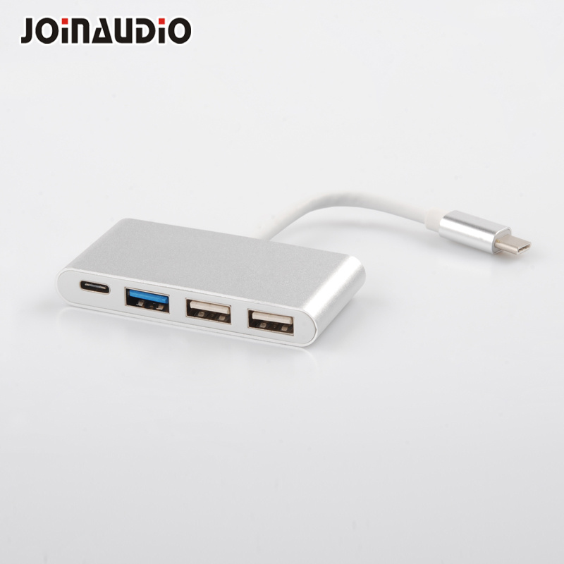 Type C to 3 Port Hub USB 3.0 Pd Charging Adapter (9.5020)