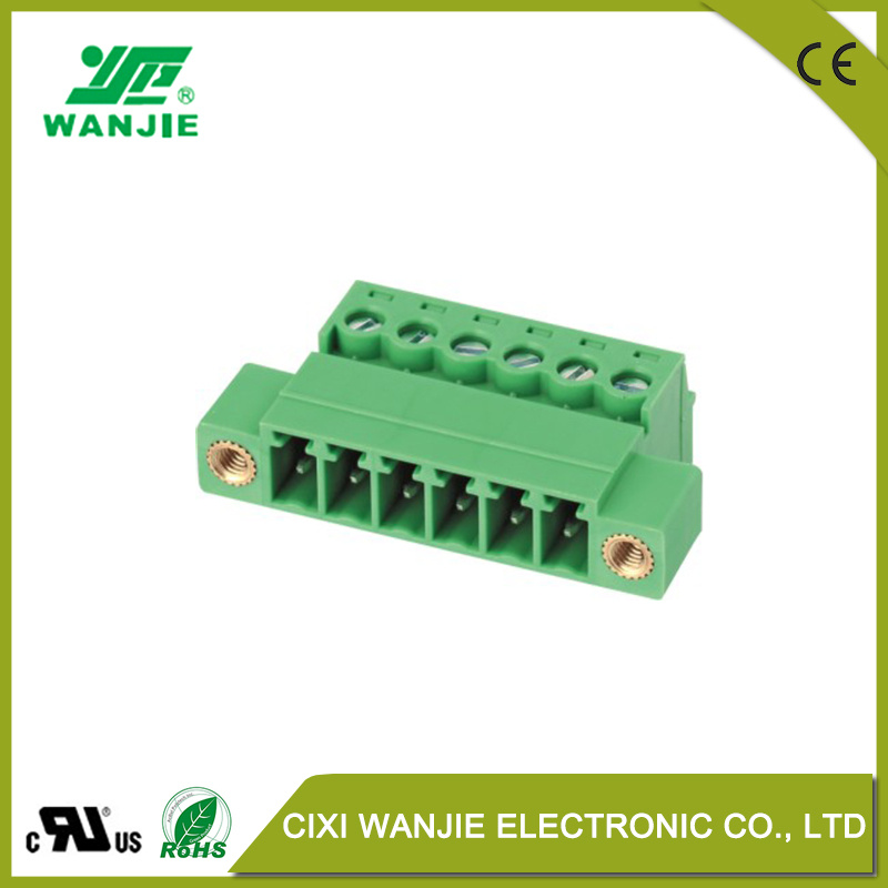 Plug-in Terminal Block Wj15edgkrn Pitch 3.81mm