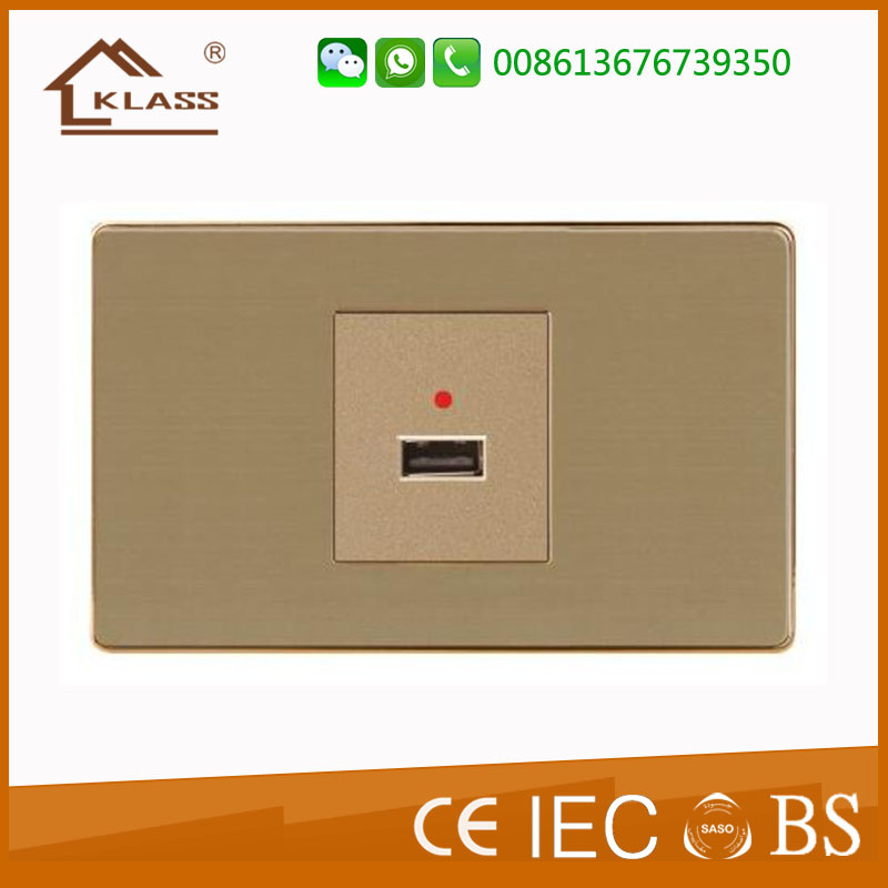 Home Useful Single USB Power Charger Socket