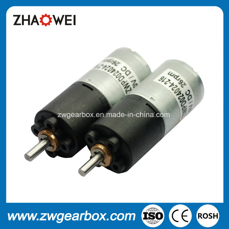 Zhaowei Customize 12V DC Gear Motor for Electrical Controlled Valve
