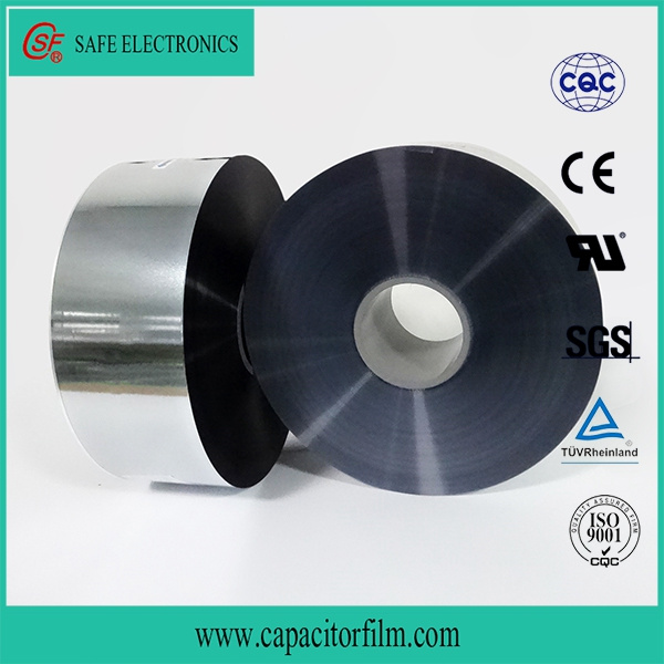 Al/Zn Polypropylene Film for Capacitor Use