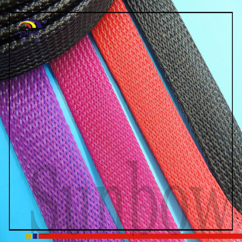 Sunbow Colorful UL Polyester Expandable Sleeving
