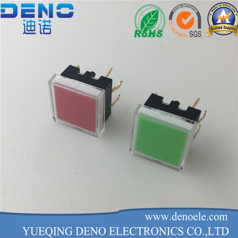 Tactile Switch with Light with Square Cover