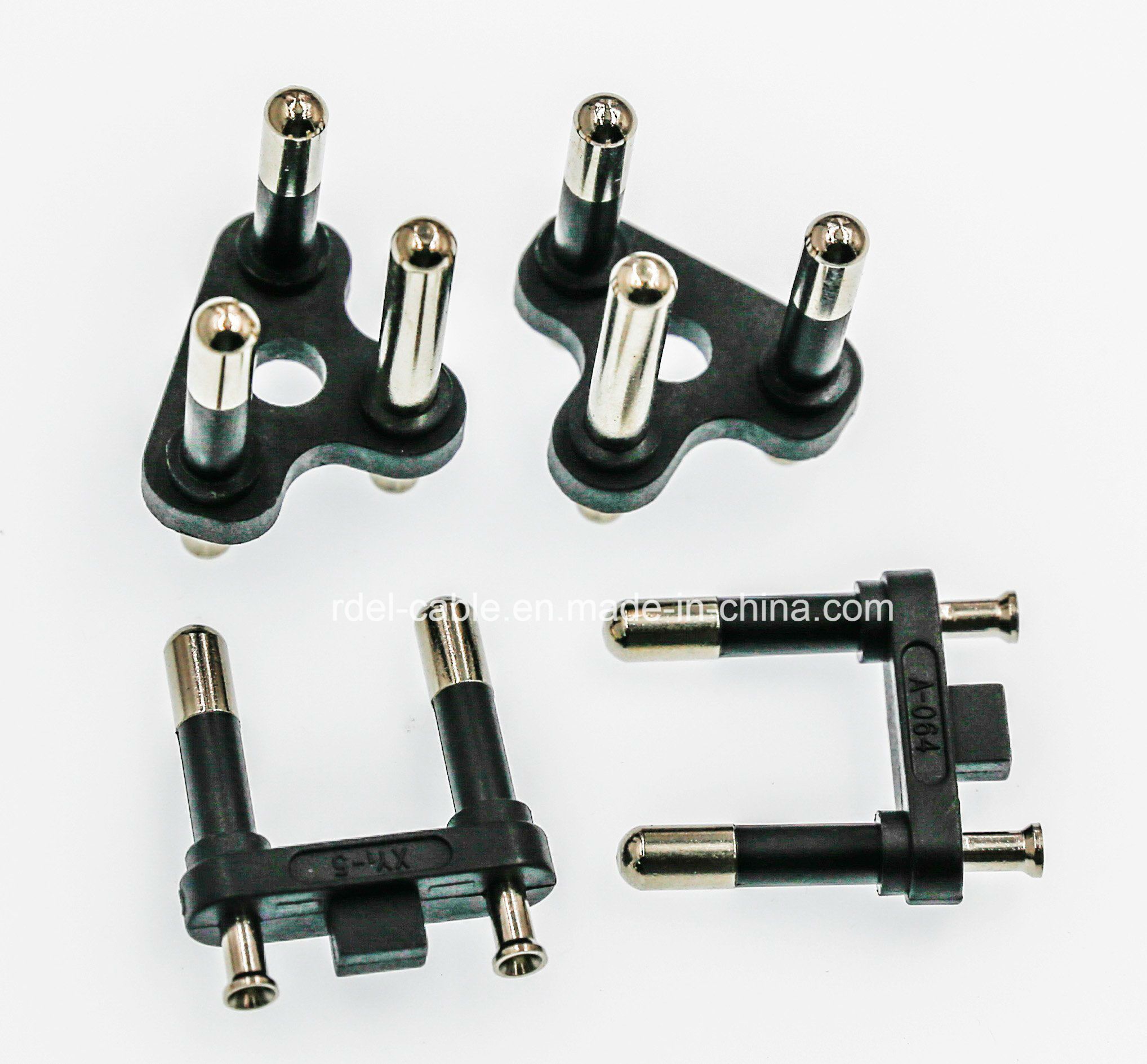 Thailand Plug Home Electrical Brass Two Pin Plug Insert RoHS