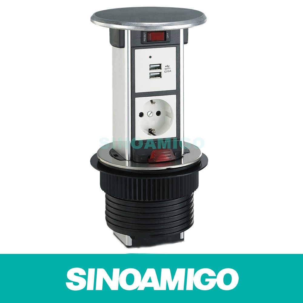 Office Power Outlet Worktop Socket