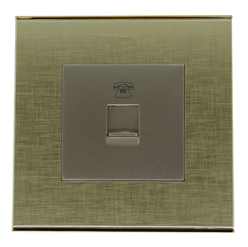 Ee-Kt1 1 Gang Telephone Wall Socket