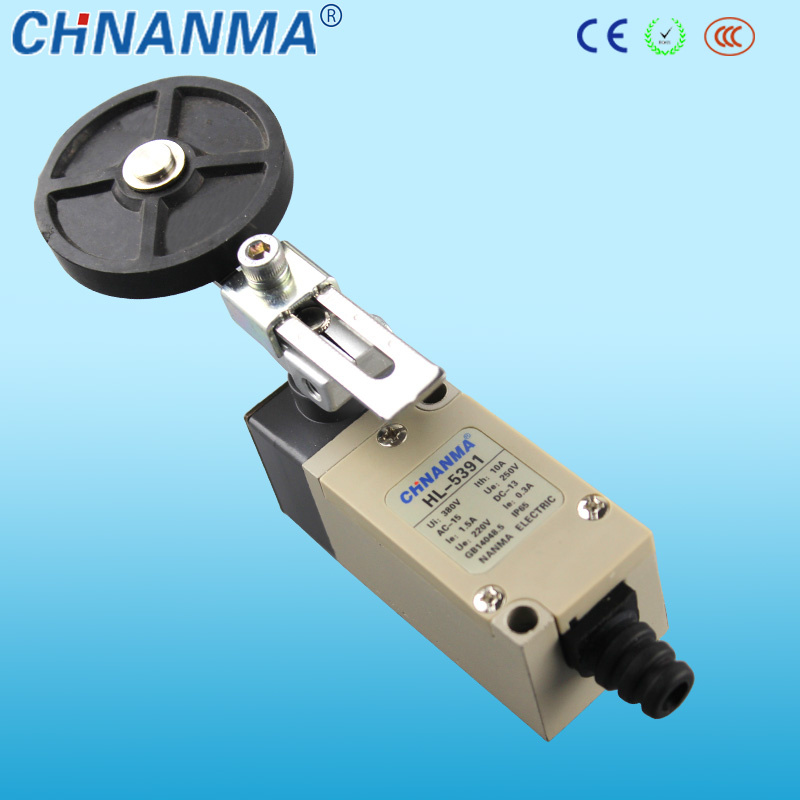 10A AC250V Waterproof Rubber Roller Lever Limit Switches