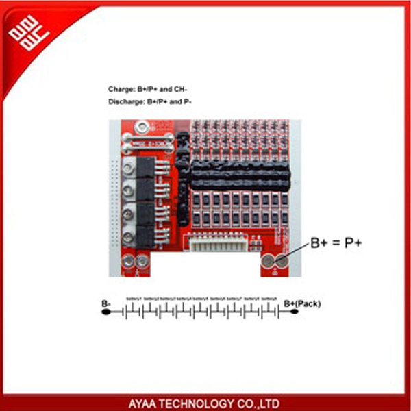 BMS PCM for 37vli-Ion/Li-Polymer Battery Pack
