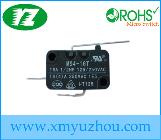 16A Middle Lever Micro Switch (MS4-16T3)