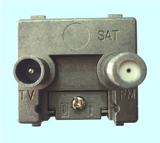 5-2400MHz TV+Sat Wall Socket (SHJ-TWS016)