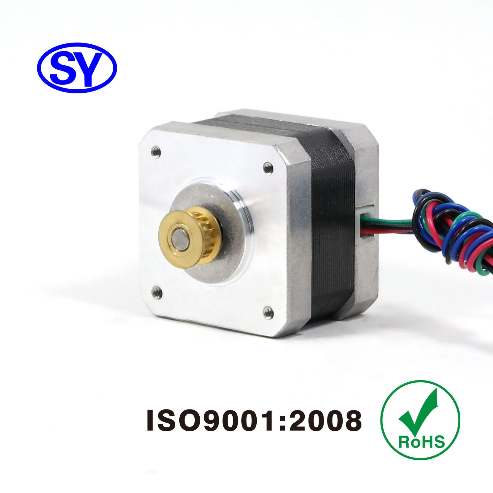 Flange 42mm 0.9deg Hybrid Stepper Electrical Motor
