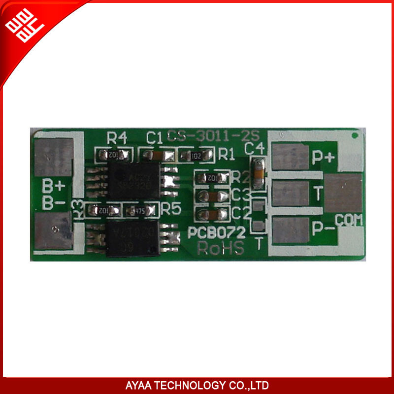 120ohm PCM Cable for 2s Li-ion/ Li-Polymer / LiFePO4 Battery Pack