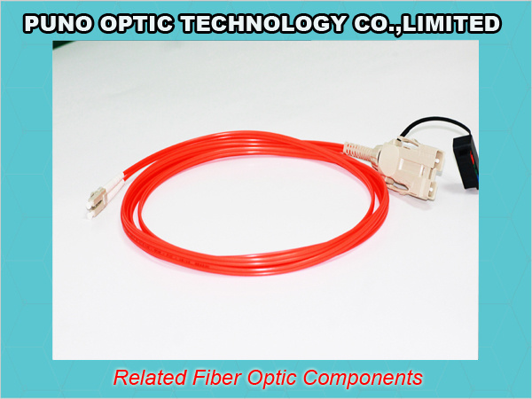 3.0mm Fiber Optic OM2 Multimode Cable Assembly FDDI to FDDI Connector