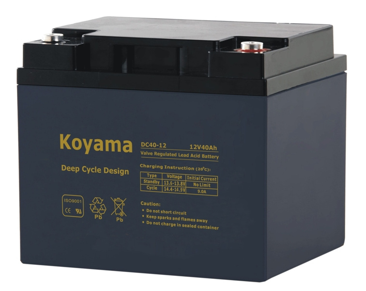 Lawn Mower Deep Cycle Batteries -12V40ah
