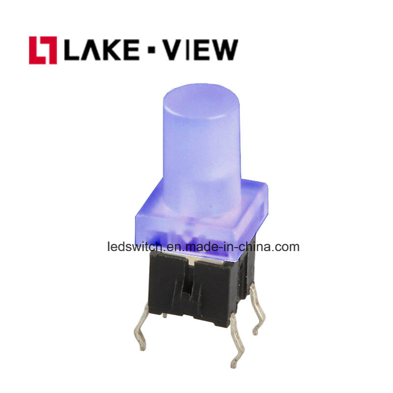 Illuminated Tact Switch with Multiple LED Color Options Are Available