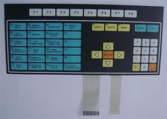 3m Adhesive Single Touch Screen Tactile Membrane Switch Keyboard 0.3mm - 1.5mm