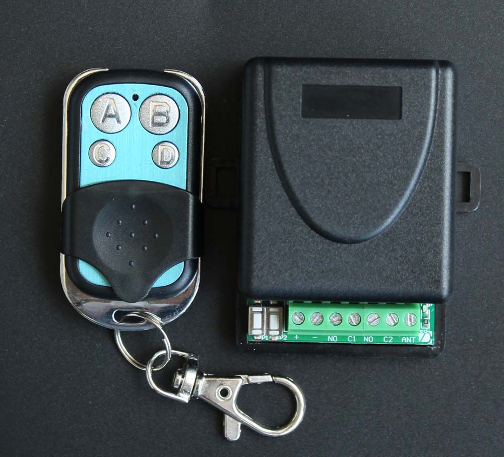 Universal Remote Control Set 433MHz Can Learn Fixed Code, Learning Code and Part of Rolling Code