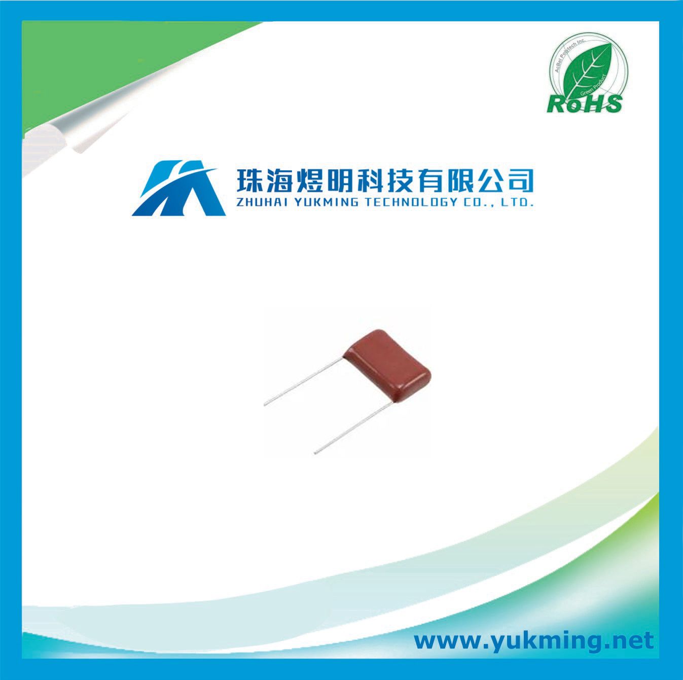 Plastic Polypropylene Film Capacitor Ecqe6474kf