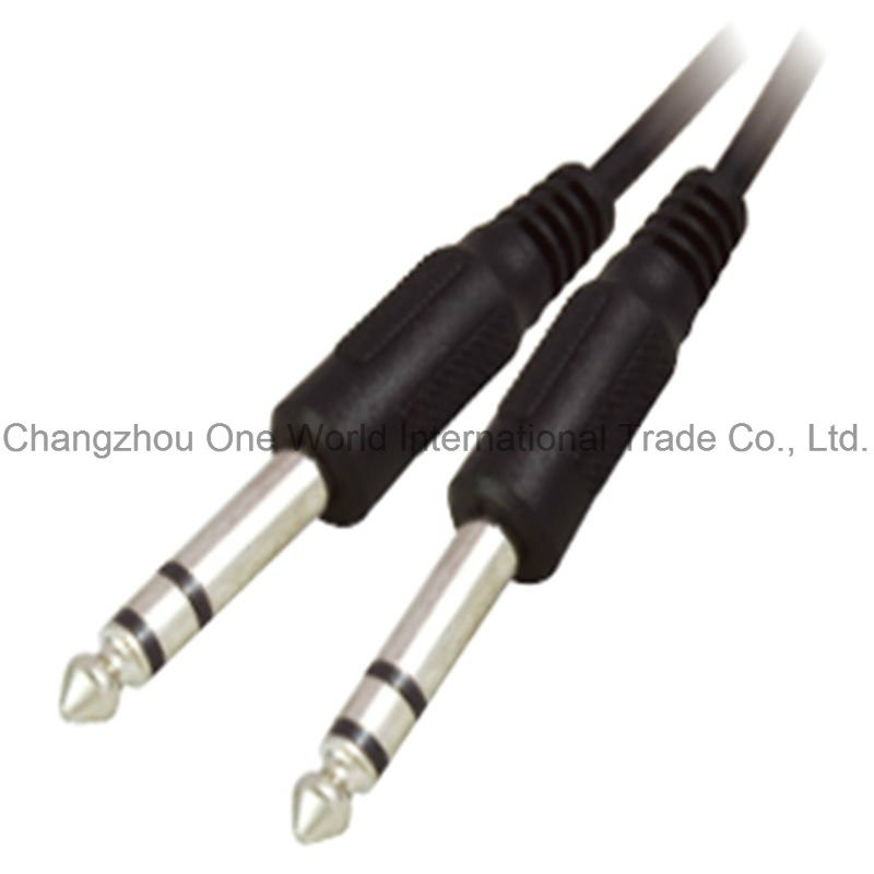 6.35mm Stereo Plug - 6.35mm Stereo Plug Cable