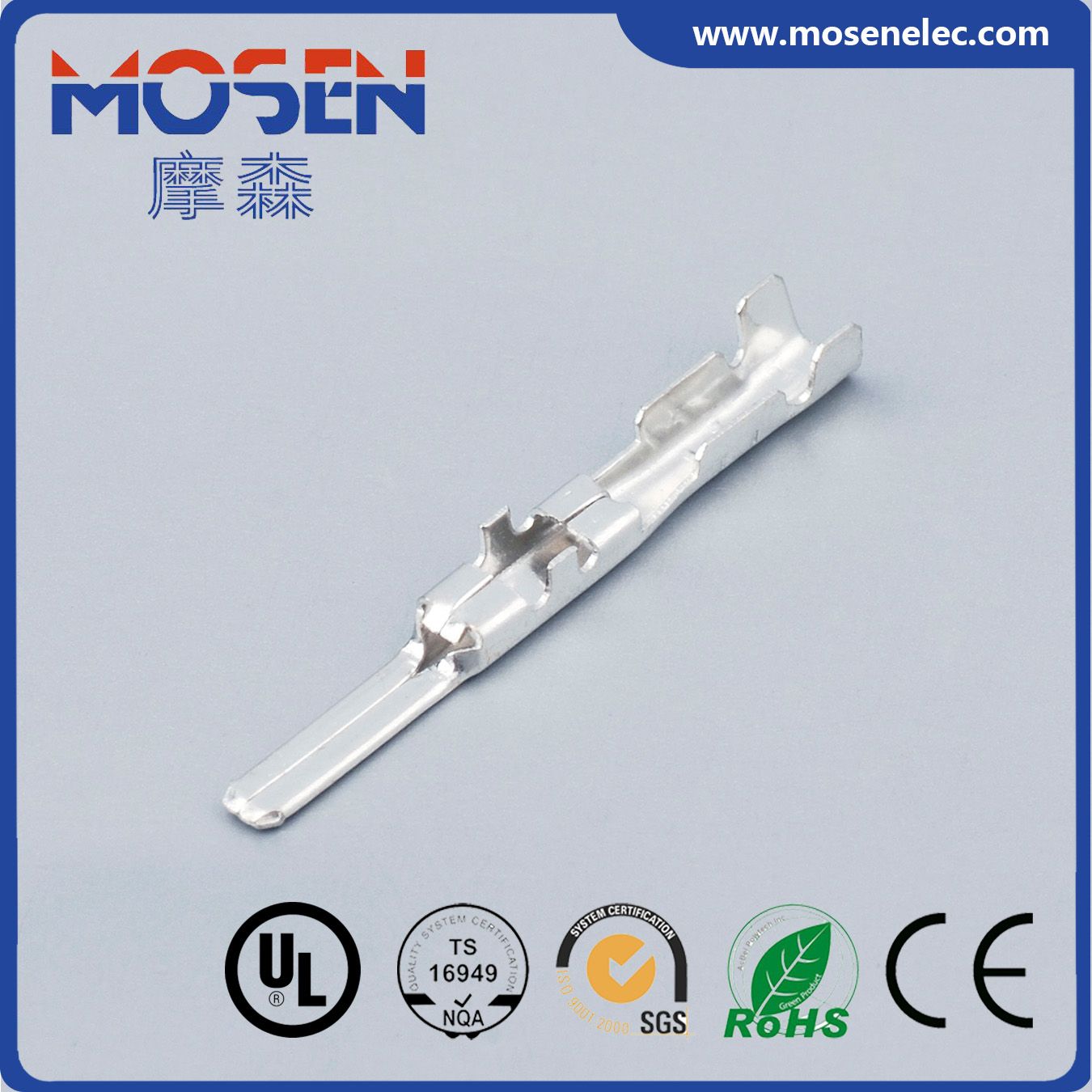 Male Terminal Press Electric Connector DJ611-2.3*0.6A Quick-Disconnect Binding Post Binding Post