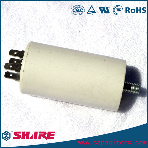 Cbb60 Single Phase AC Film Washing Machine Capacitor