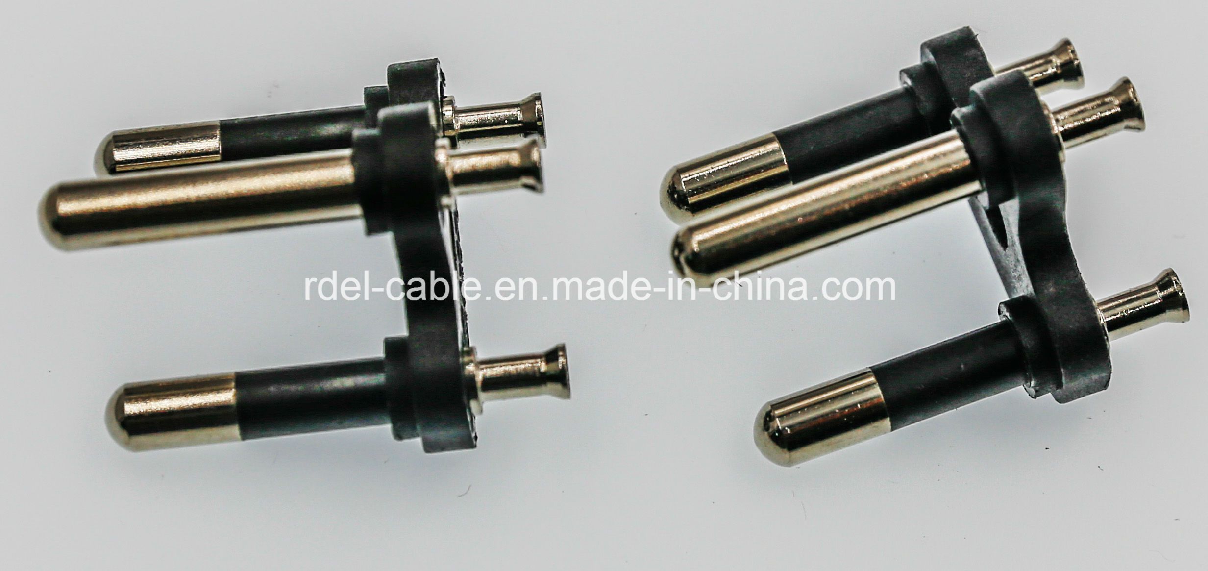 Thailand Plug Insert 4.8mm 16A 3-Pin 3-Pole 3-Prong Semi-Insulated for Standard Wire