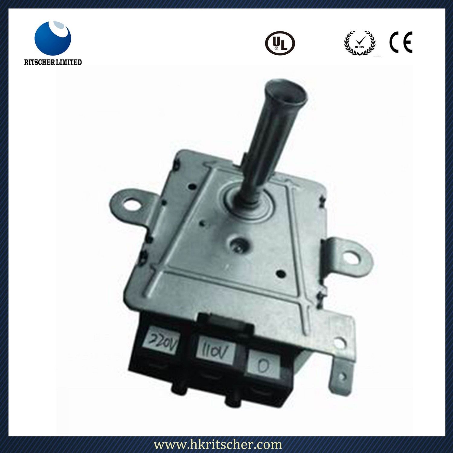 1-5rpm Low Speed AC Motor for Flow Gate Control
