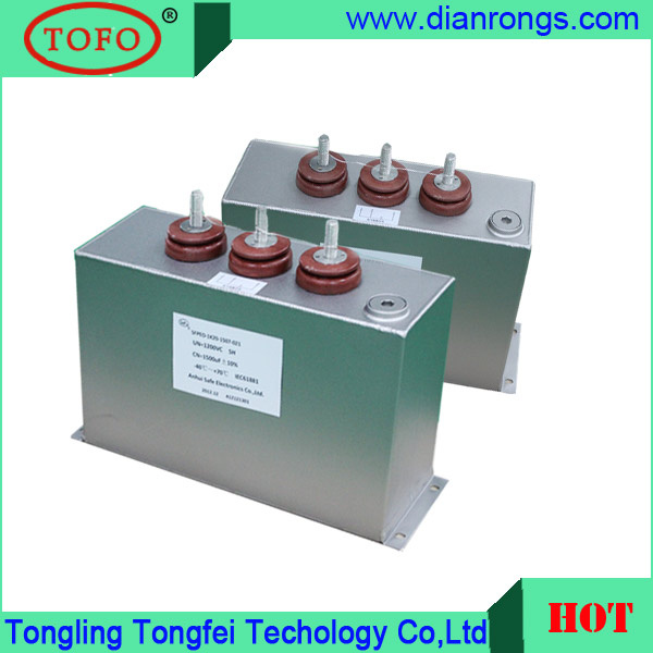 DC Link Filter Capacitor 500UF 1000VDC for Solar