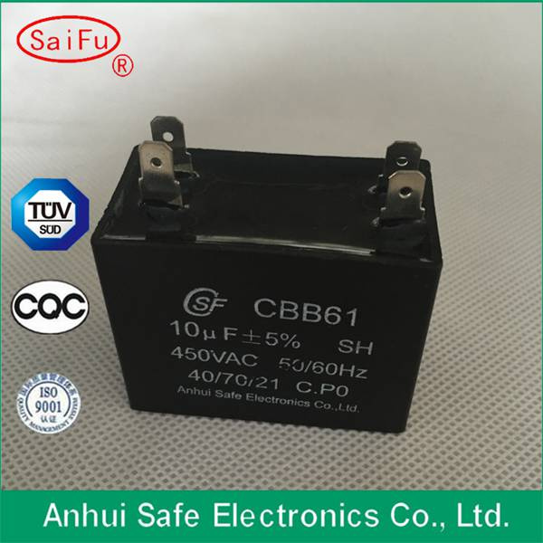 New and Original Cbb61 Capacitor 450VAC