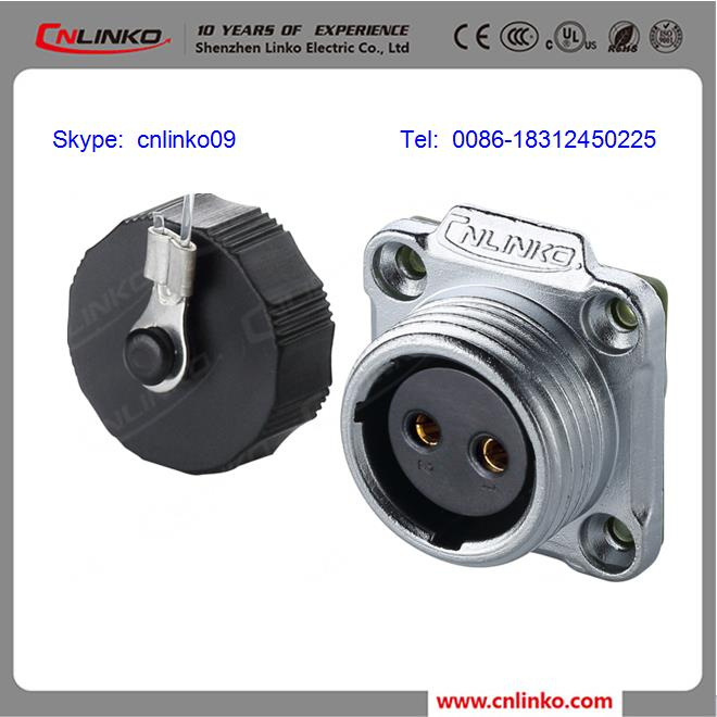 M20 Waterproof IP67 Female Connector/2pin Connector
