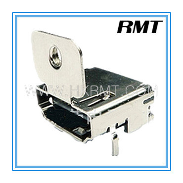 HDMI 19p a Type Female with Locking SMT Connector (RMT-160325-002)