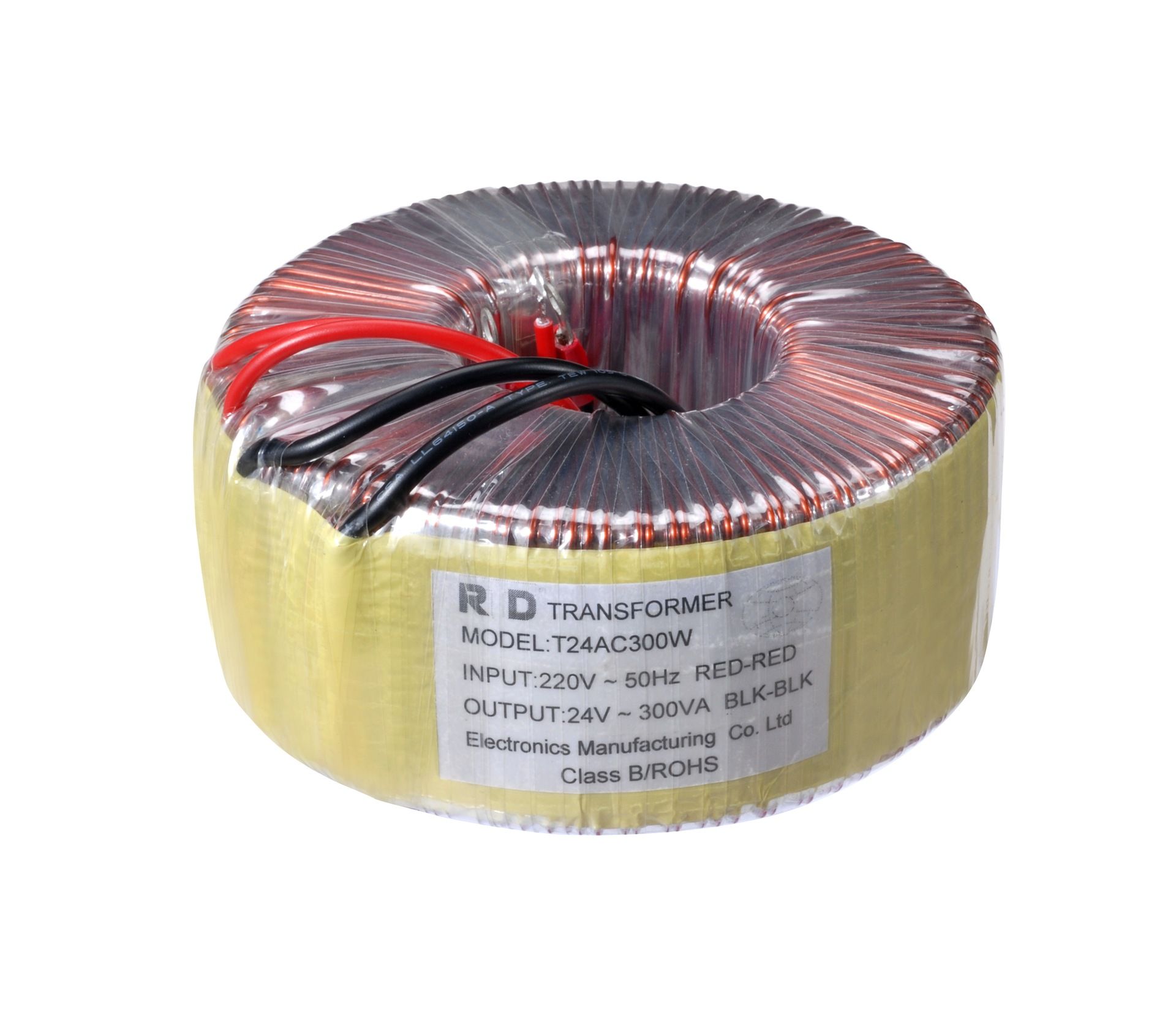 Customized Ce RoHS Safe Guard Safety-Approved Toroidal Transformers From Manufacturer