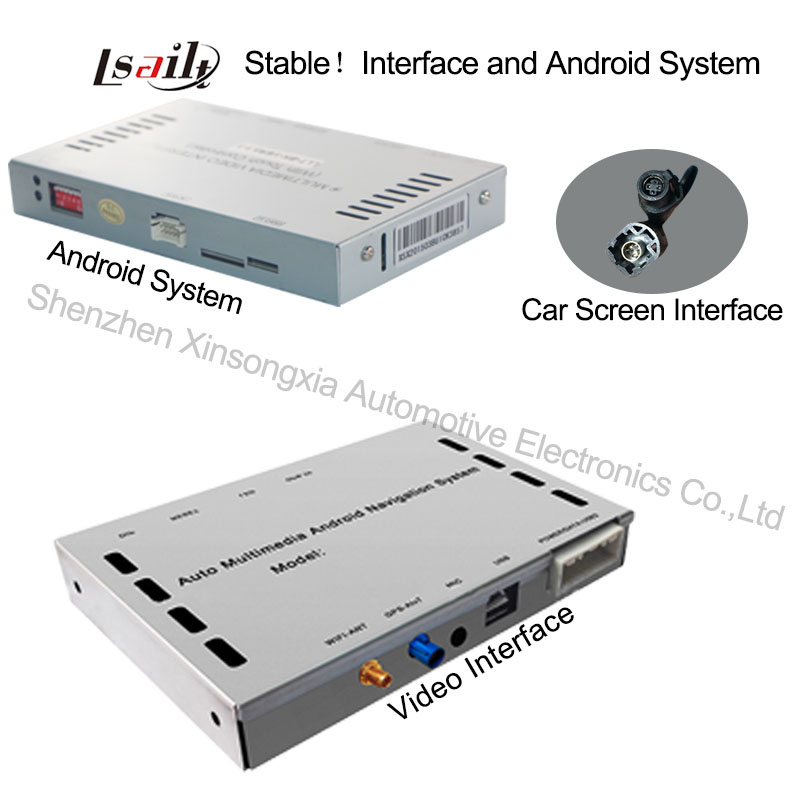 Android Navigation Video Interface for 2015 Benz New--C, Cla, Clk, B, a, E with WiFi, 3G, HD1080p