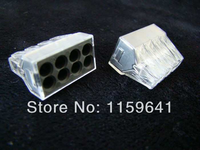 Wago 773-108 Push Wire 8 Pin Conductor Terminal Block