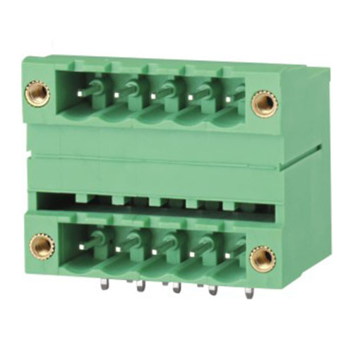 UL cUL RoHS PCB Plug-in Terminal Block (WJ2EDGRHM-5.0/5.08mm)