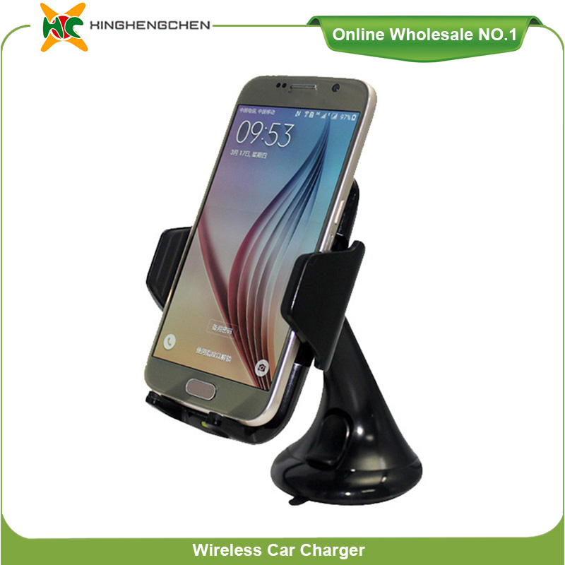 High Quality Qi Wireless Car Charger for Samsung S6