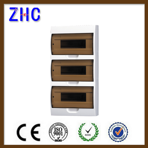 36 Ways ABS Surface Mounted IP65 Plastic Distribution Box
