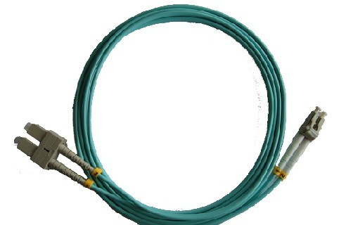 SC-LC/APC OM3 Fiber Optic Patch Cord, OM3 Optical Fiber Cable